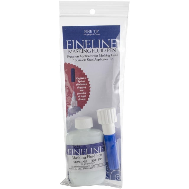 Fineline Masking Fluid Pen – Rileystreet Art Supply