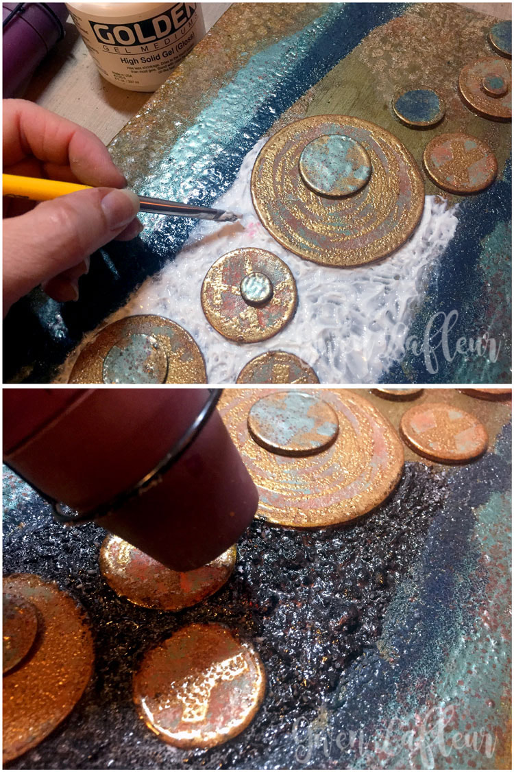 Mixed Media with Baked Texture - Tutorial Step 9 | Gwen Lafleur
