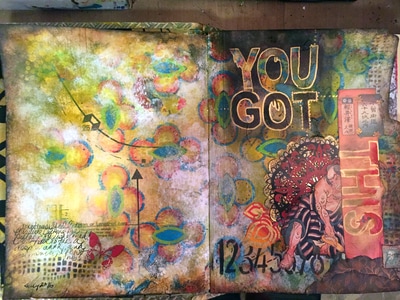 Mixed Media: Art Journal Pages - DesignMatters TV