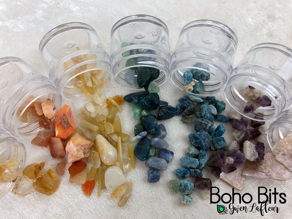 Boho Bits Crystal and Semi-Precious Gemstone Embellishments | Gwen Lafleur