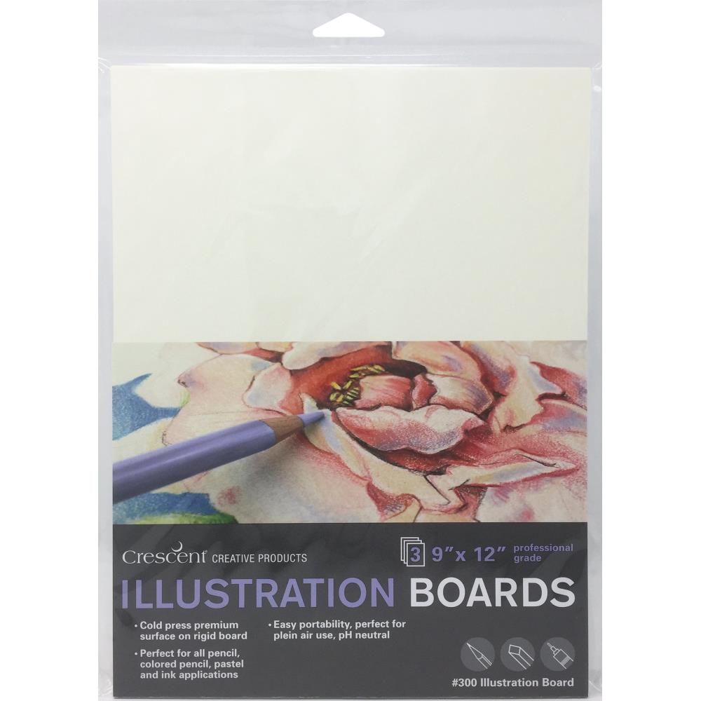 Crescent Creative Products Crescent Art & Illustration Board, 5 x 7, White