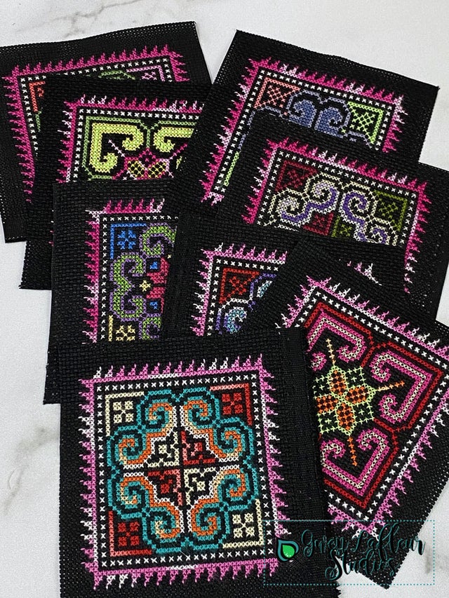 Hand Embroidered Patterns from Thailand | Gwen Lafleur Studios