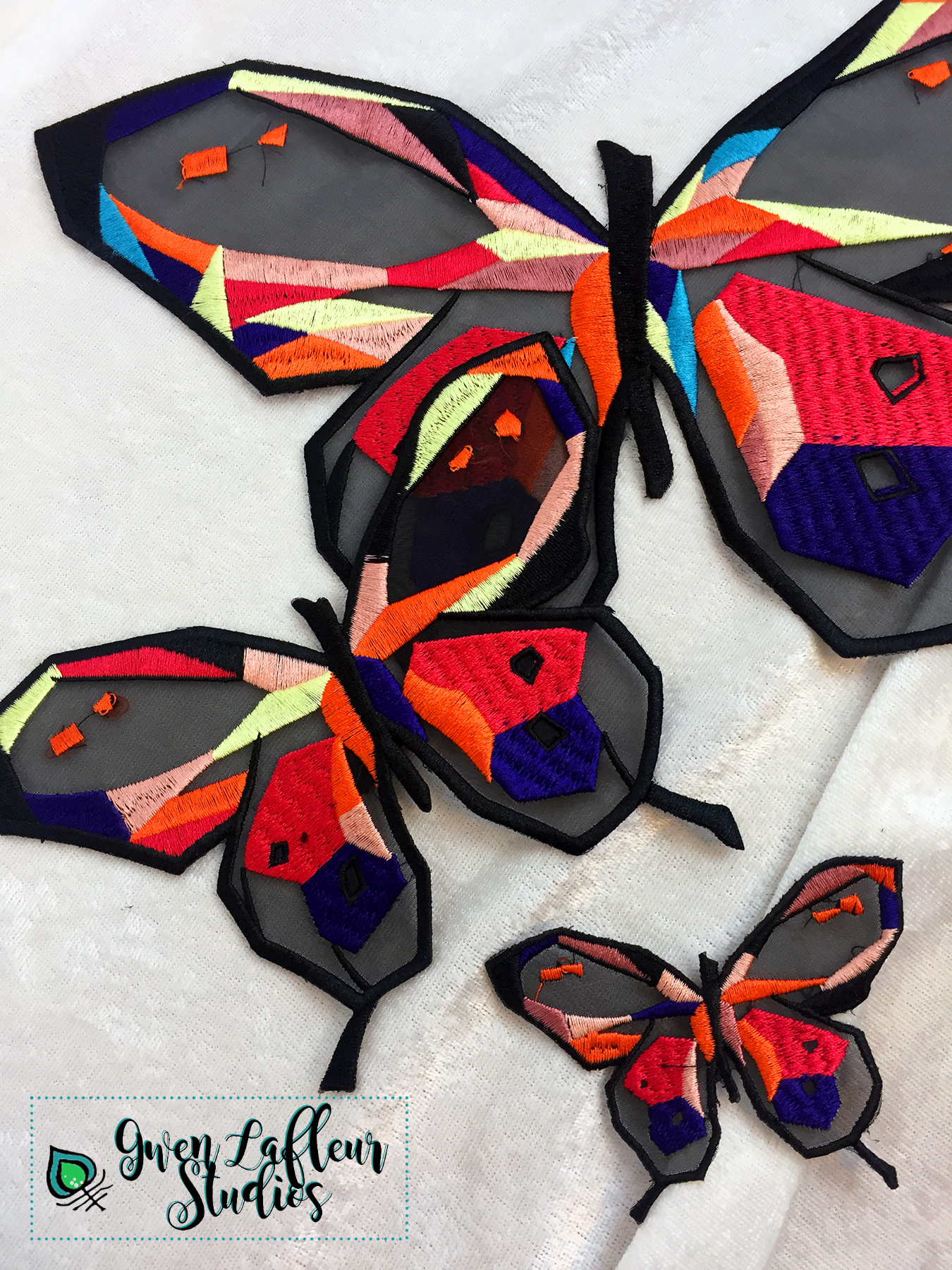 How to make Large Applique Butterfly